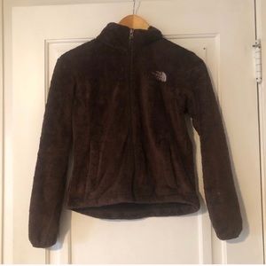 Northface brown Jacket XS Furry Fleece